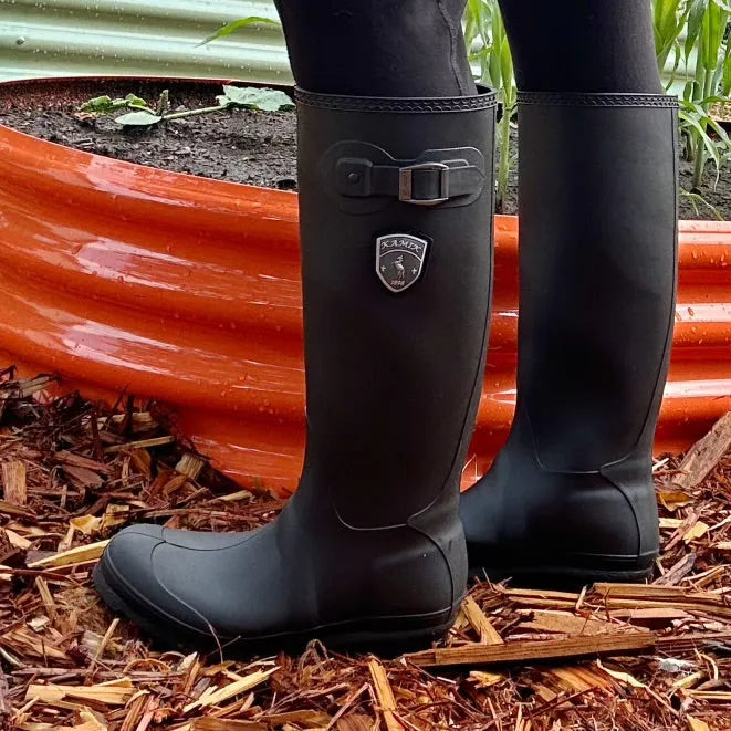 Jennifer Rain Boots Black Women s Vegan Footwear at The Grinning Goat Vegan Boutique