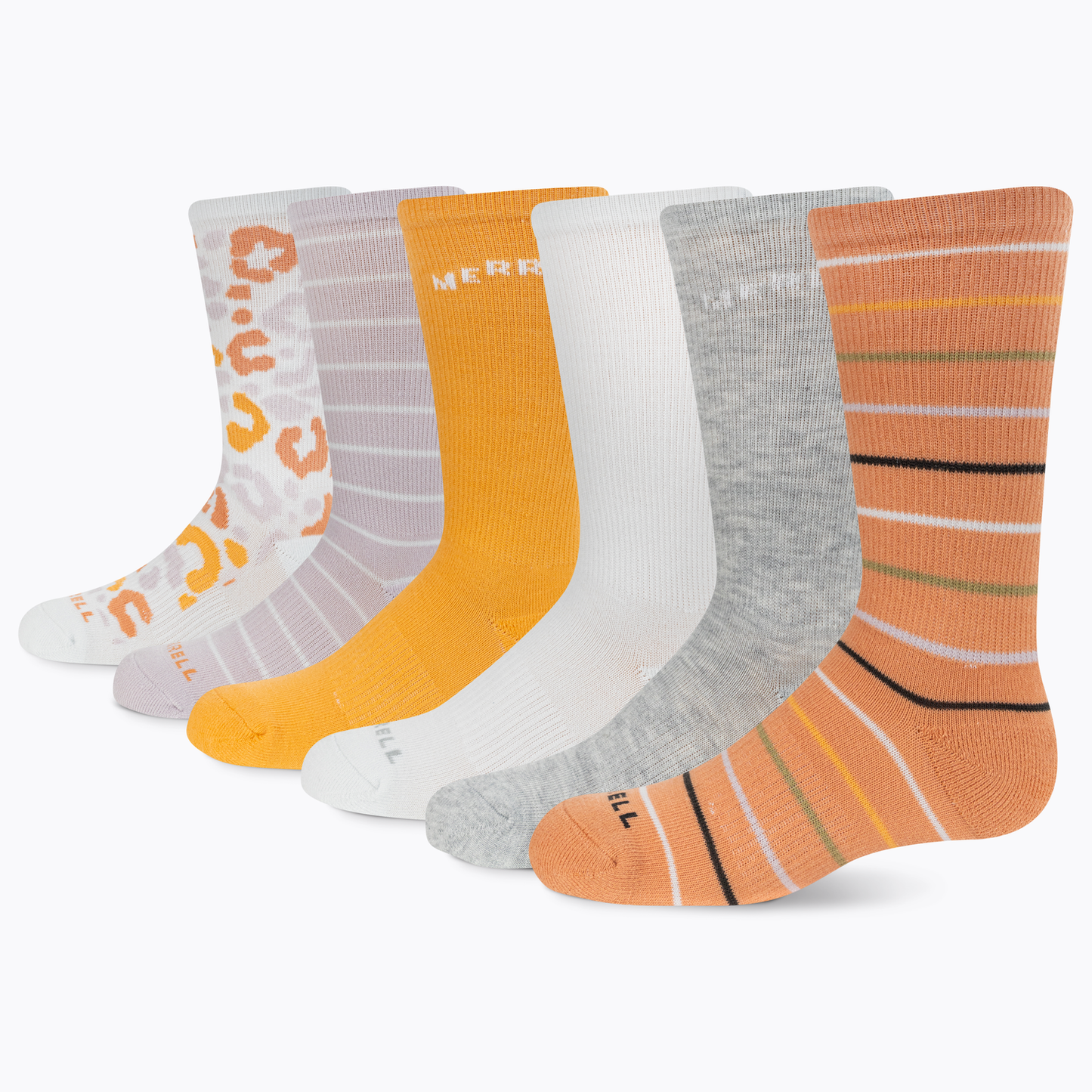 Kids Everyday Sock - 6pk Lavender Assorted