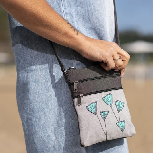 Lombarde Grab & Go Pouch - Grey