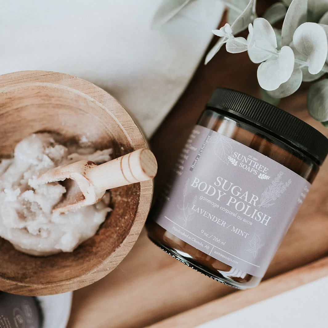 Lavender Mint Sugar Body Polish