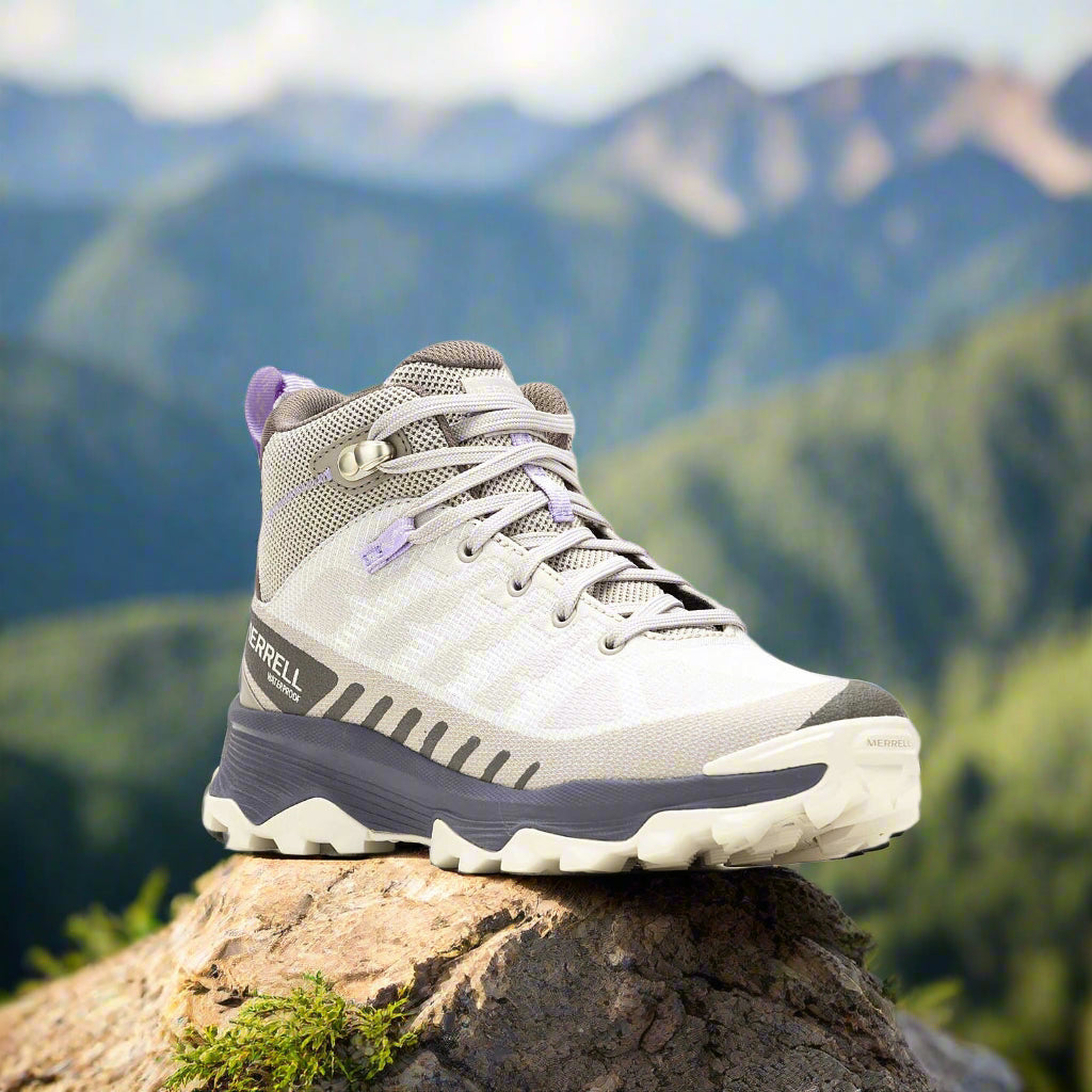 Vegan Waterproof Hiking Boots Merrell Women's Speed Eco Mid