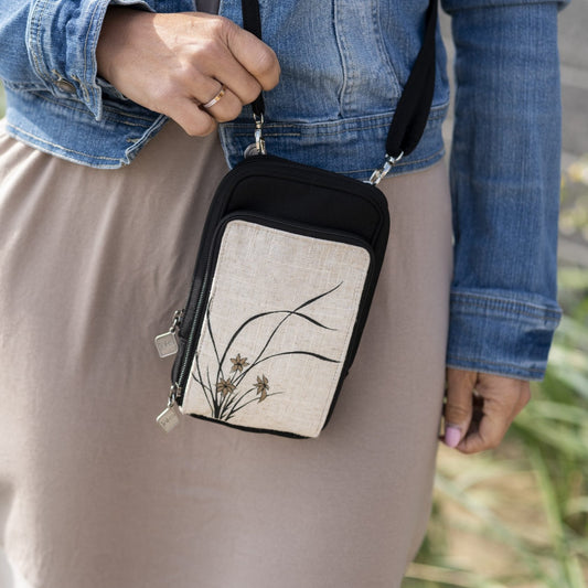 Mistral Small Crossbody Bag - Black