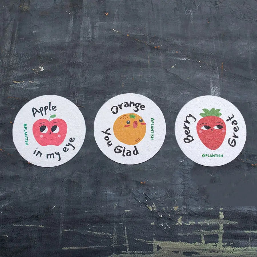 Pep Talk Plastic-free Pop-up Sponges | Set of 3