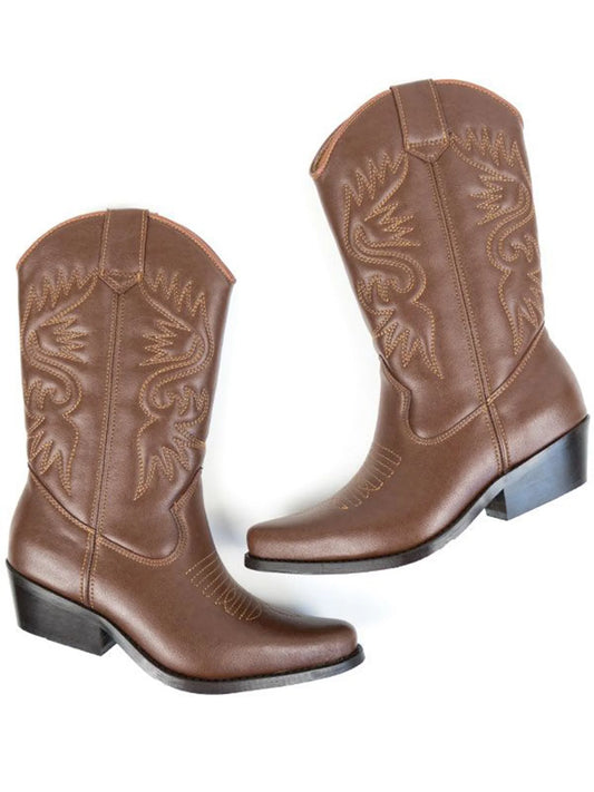 Women's Western Boots - Chestnut