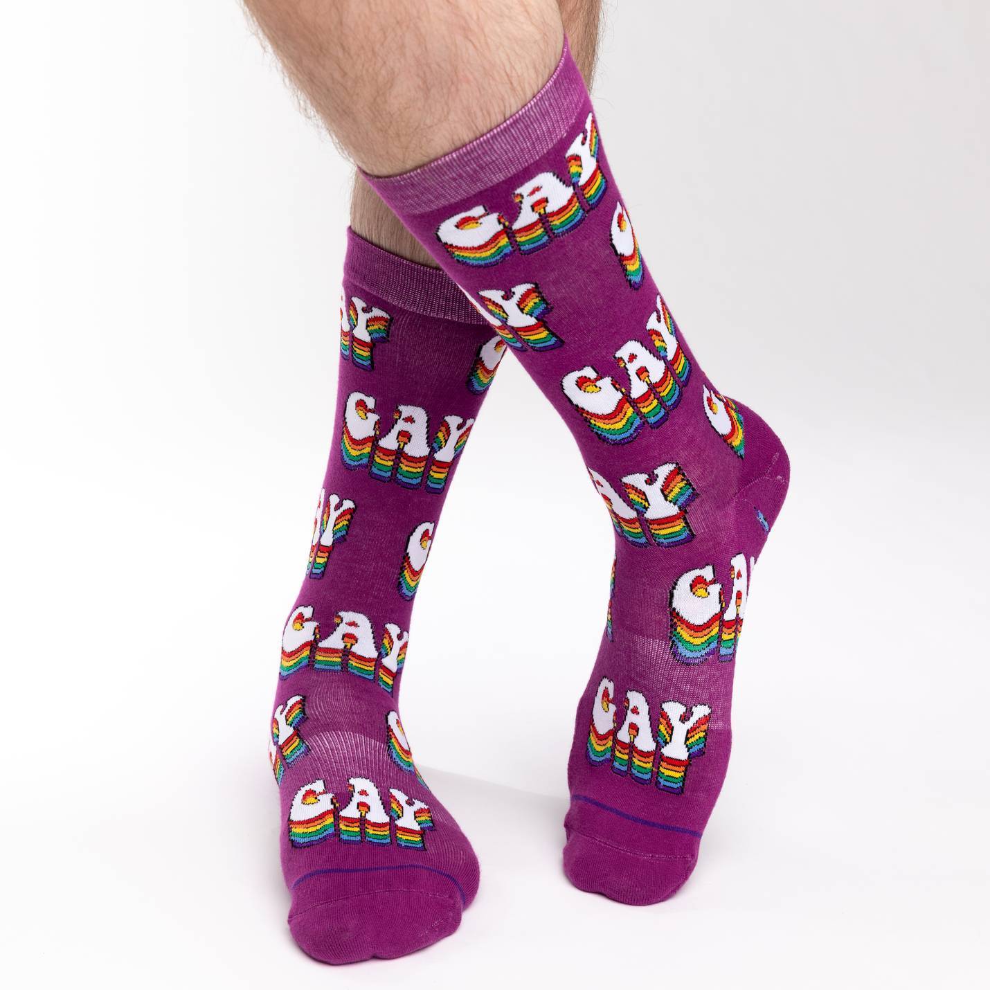Gay Crew Socks - Men’s 7-12