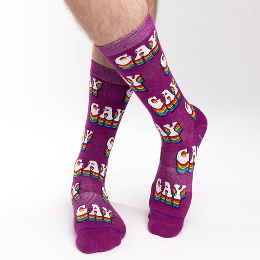 Gay Crew Socks - Men’s 7-12