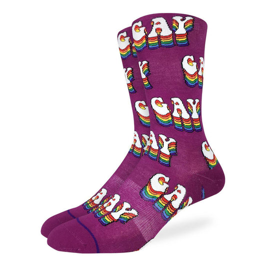 Gay Crew Socks - Men’s 7-12
