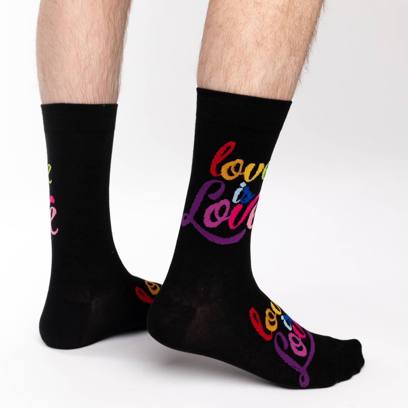 Love is Love Crew Socks - Men’s 7-12