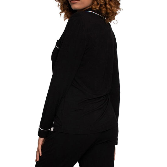 Bamboo Pyjamas - Trousers Set - Black