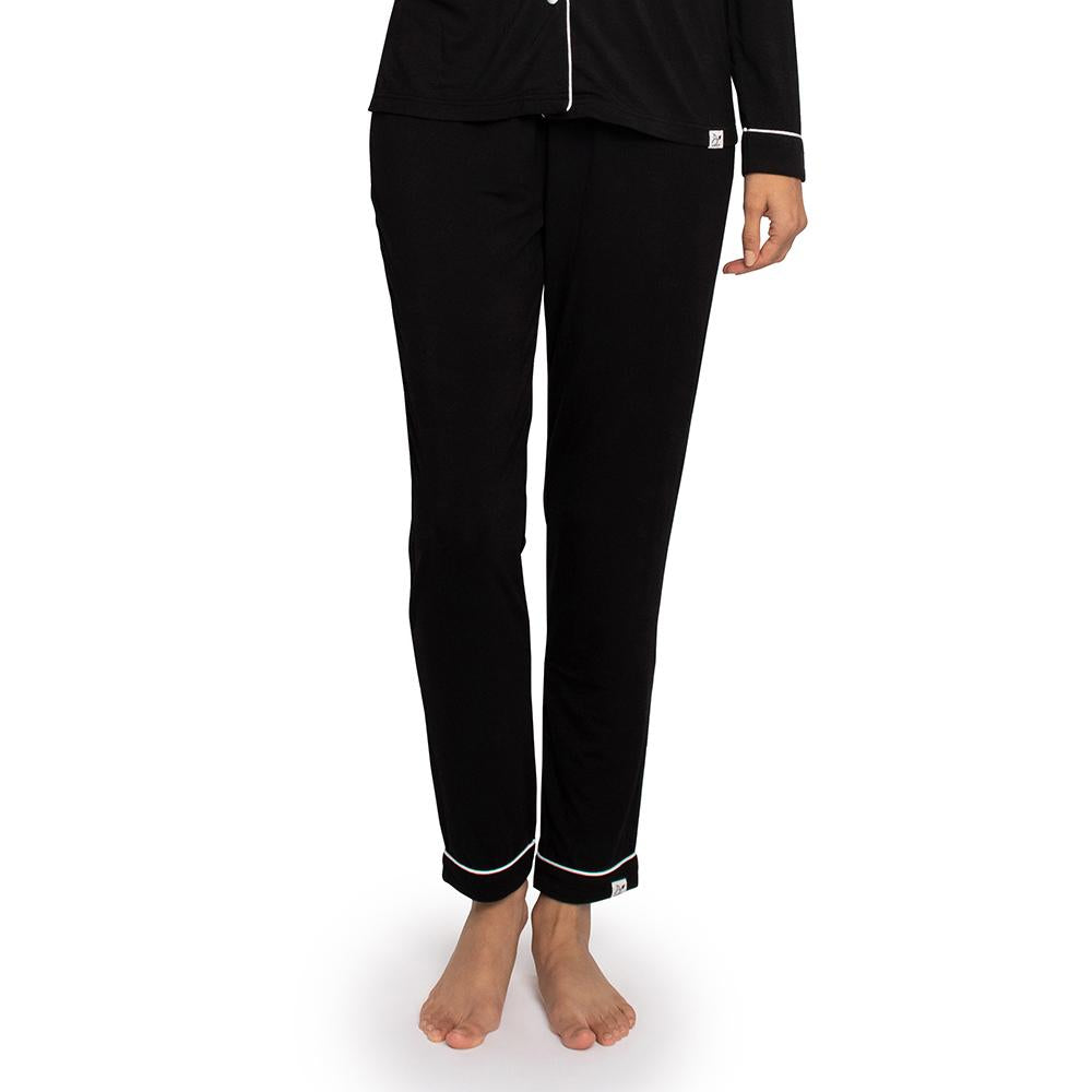 Bamboo Pyjamas - Trousers Set - Black