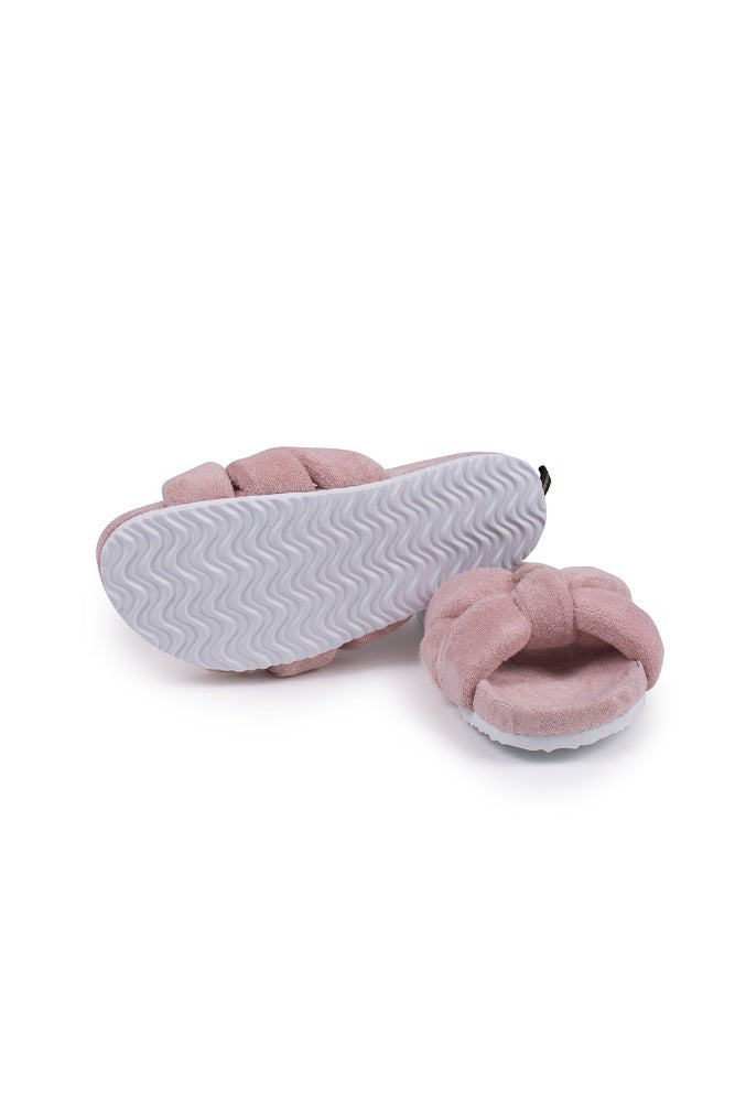 Ariel Indoor Outdoor Slide Slipper - Pink