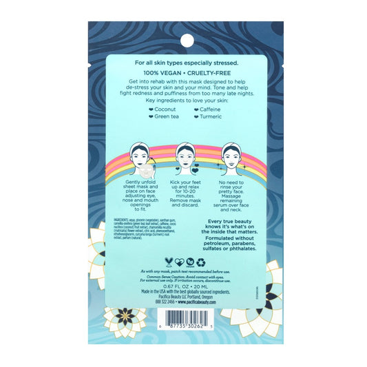 Stress Rehab Coconut & Caffeine Facial Mask