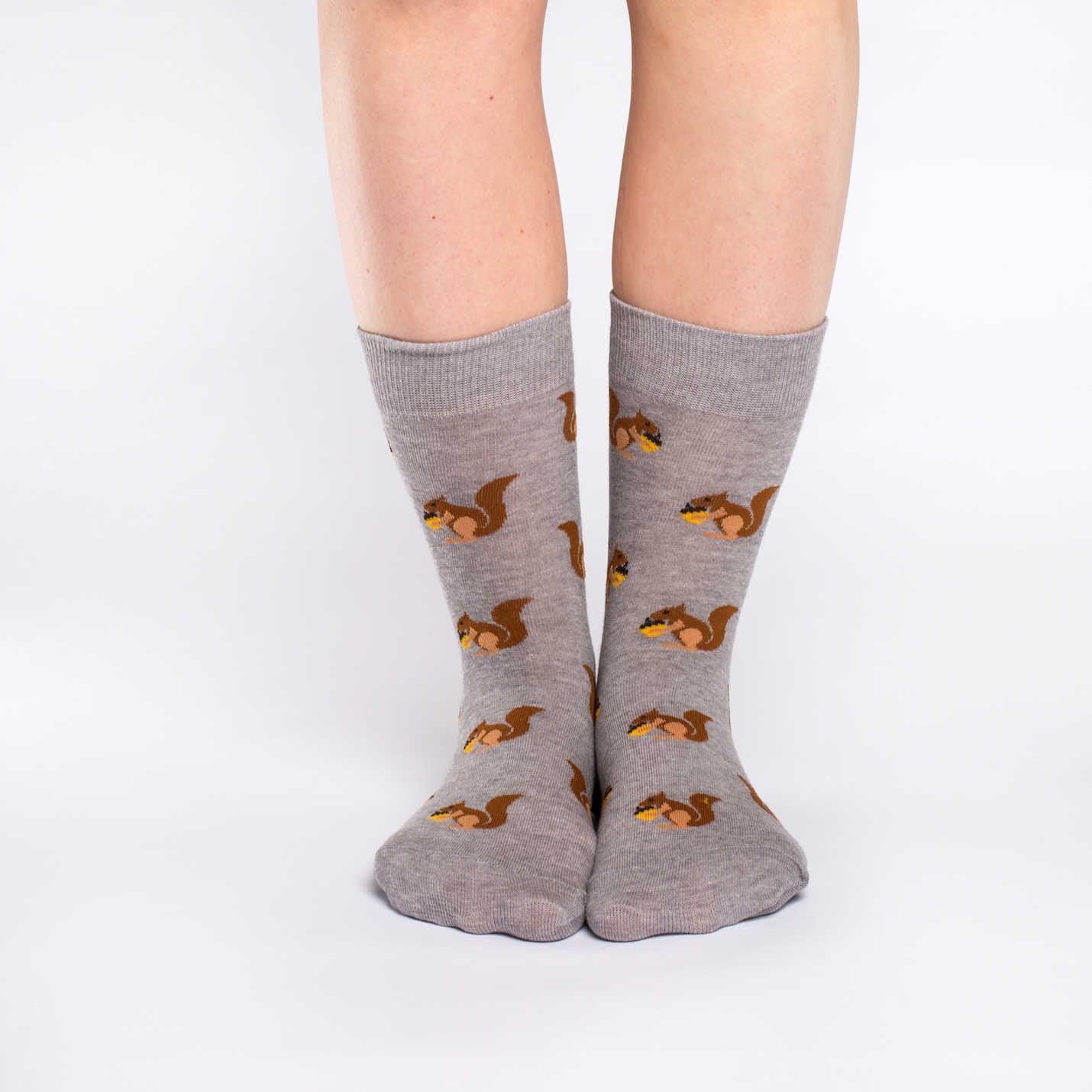 Squirrel Crew Socks - Women's 5-9