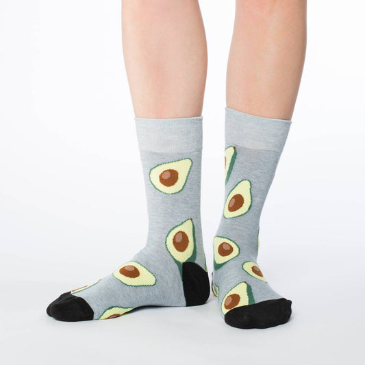 Avocados Crew Socks - Women's 5-9