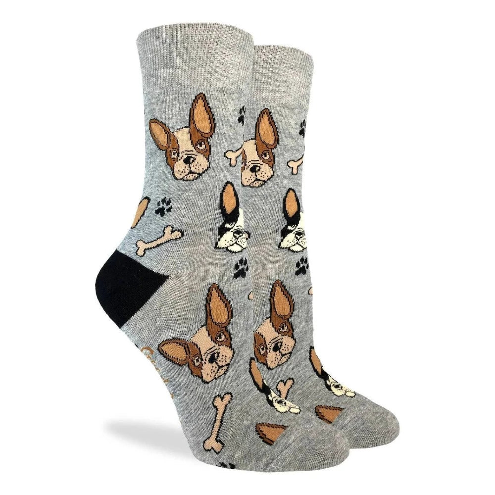 French Bulldog Socks - Women's 5-9