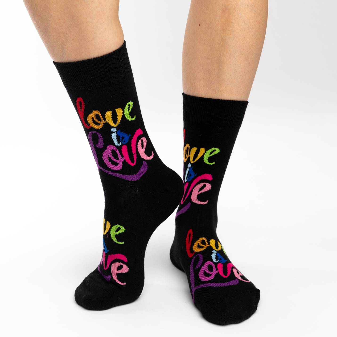 Love Is Love Crew Socks - Women's 5-9