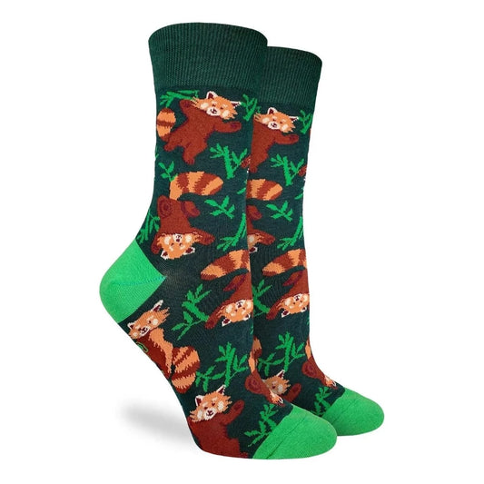 Playful Red Pandas Socks - Women's 5-9