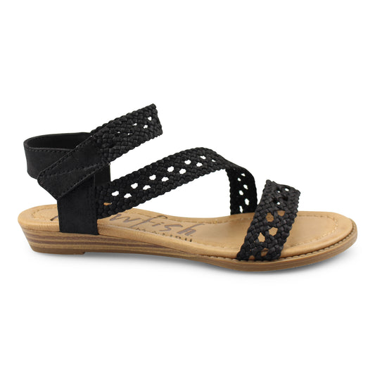 Besille - Black Draped Microfiber - The Grinning Goat