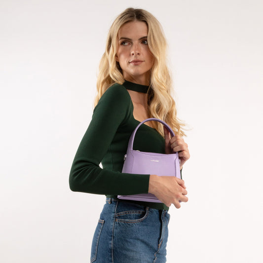 Jada Small Vegan Crossbody Bag - Arbor - Pecan