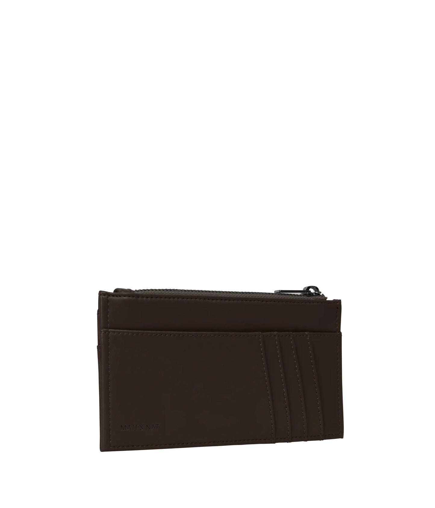 Nolly Vegan Slim Wallet - Espresso