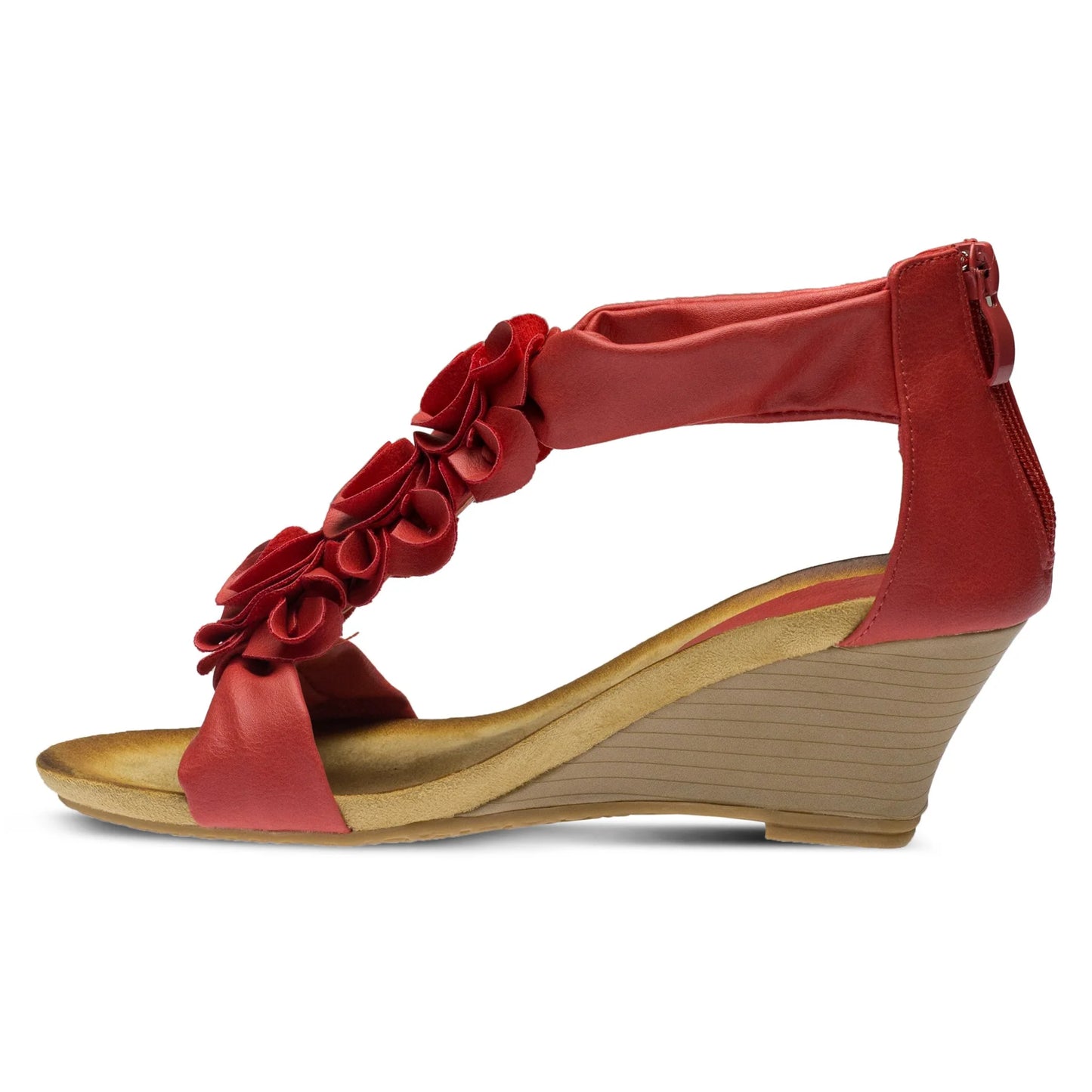 Harlequin Sandal - Red