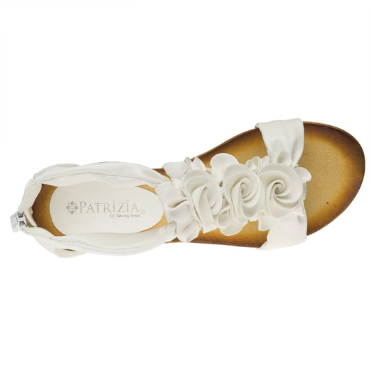 Harlequin Sandal - White