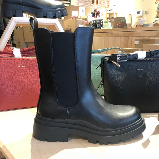 Beatle Lug Boot - Black on Black