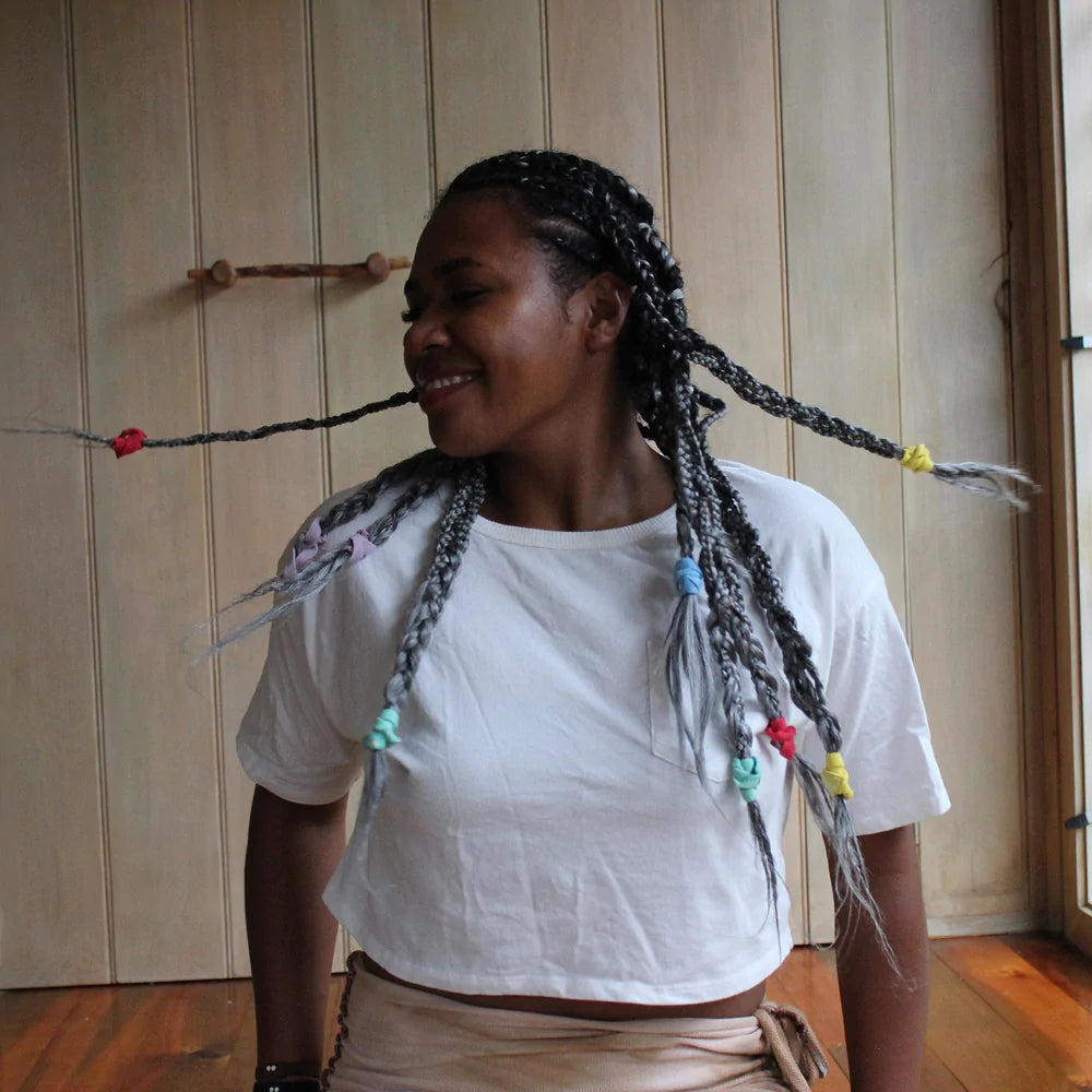 Organic Hair Ties - Rainbow