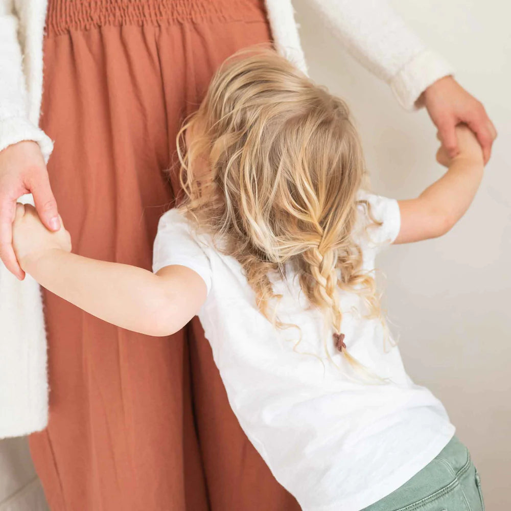 Plastic-Free Round Mini Hair Ties Earth Tints 12 Pack