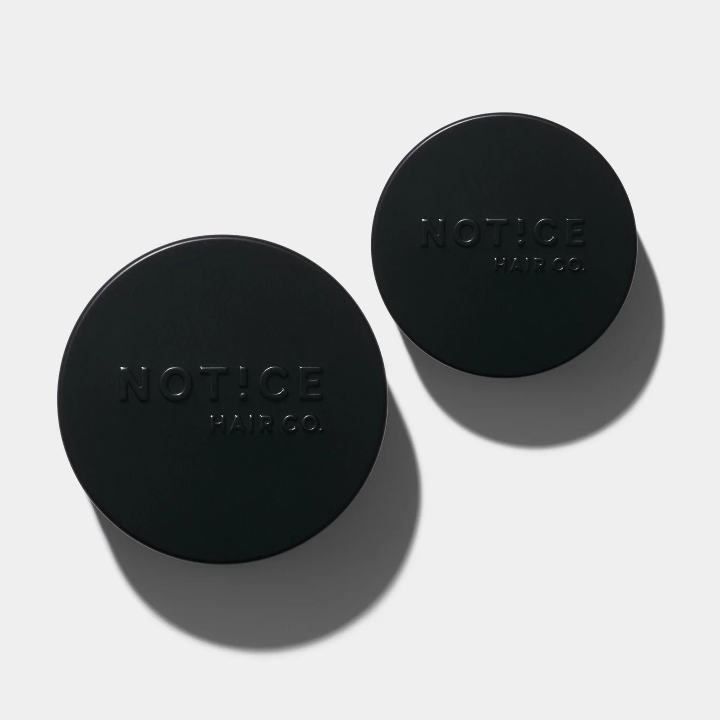 NOT!CE Hair Co. Travel Tins (matte black)