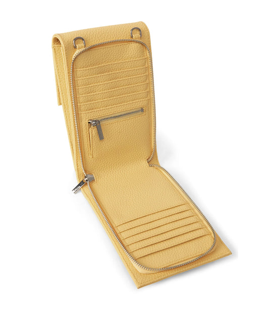 Met Vegan Crossbody Wallet - Purity - Zest