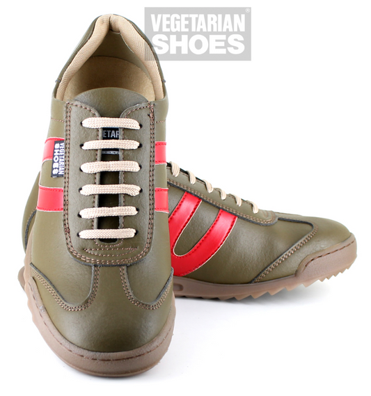 X Trainer (Olive/Red) - The Grinning Goat