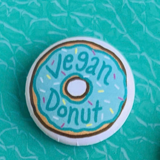 Blue Donut Button