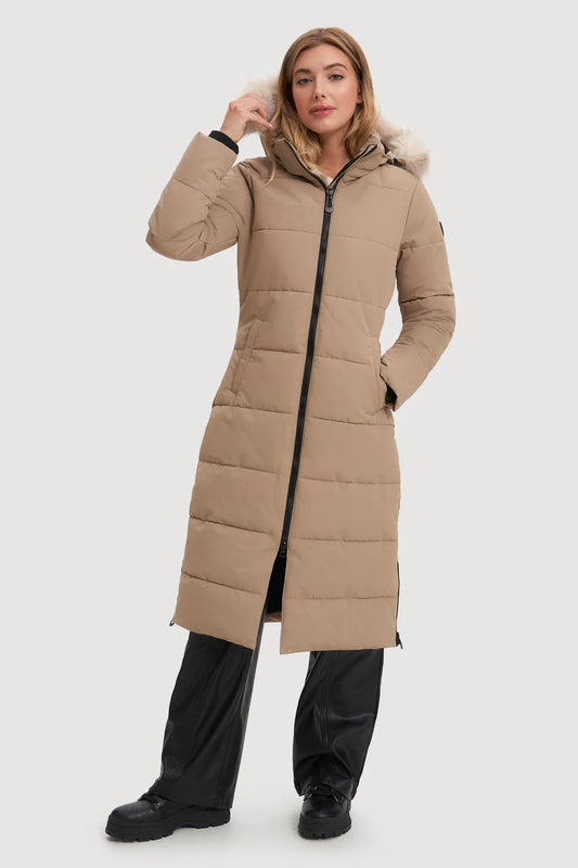 Winter Maxi Parka - Sand
