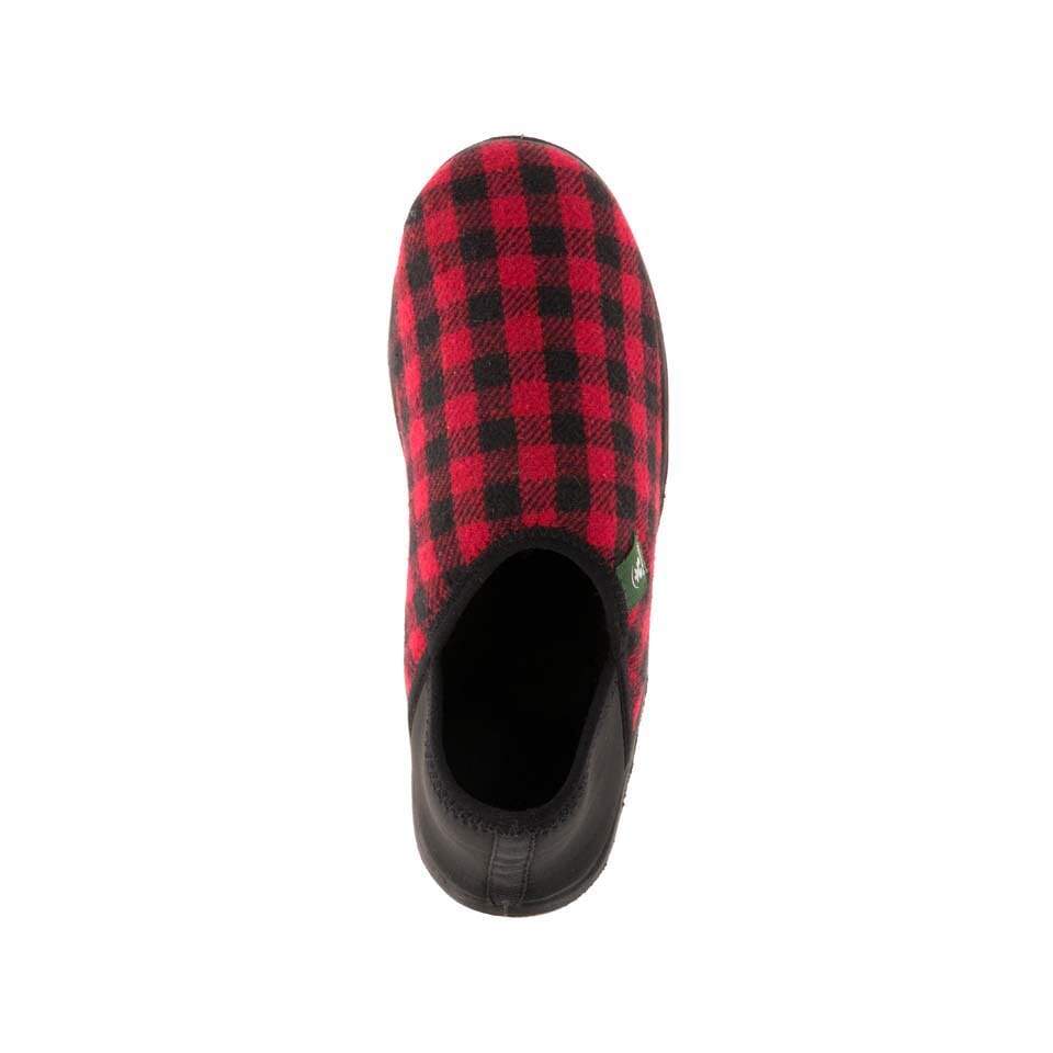 Cozytime Slippers - Red/Black