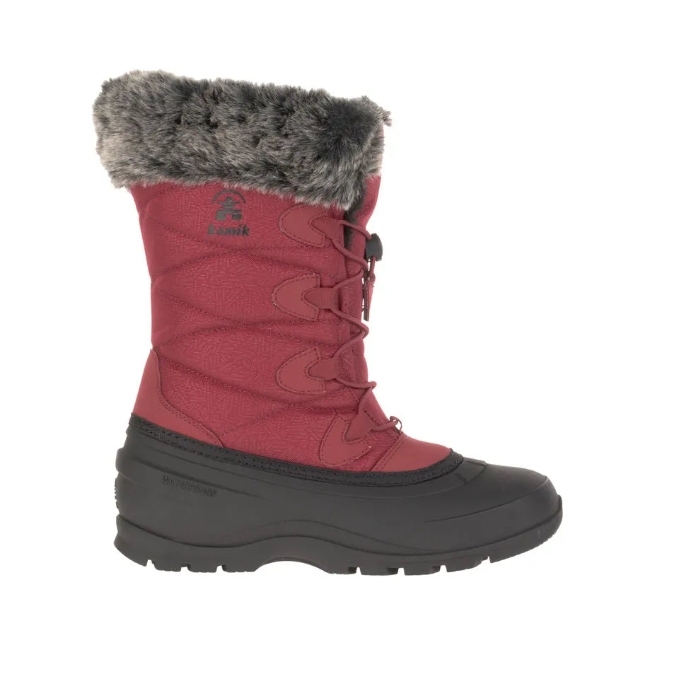 Women's Momentum Red |Kamik Winter Boots at The Grinning Goat