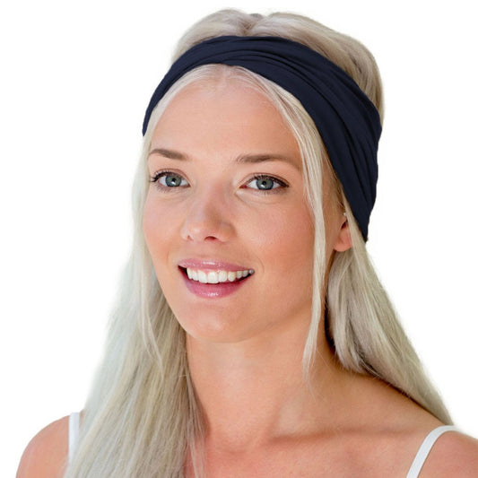 Twist Headband - Midnight Blue