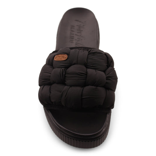 Darcy Puffy Slide - Black