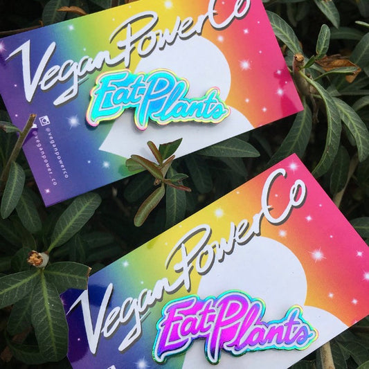 Eat Plants Pin - The Grinning Goat