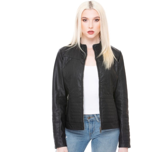 Stitch Directions Jacket - Black - The Grinning Goat