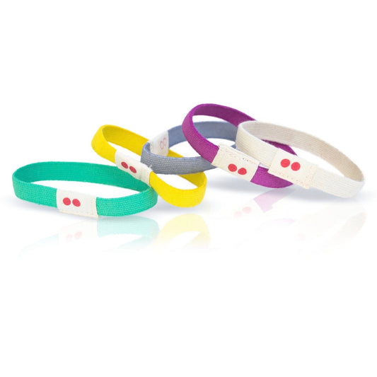 Organic Hair Ties - Colourful - The Grinning Goat