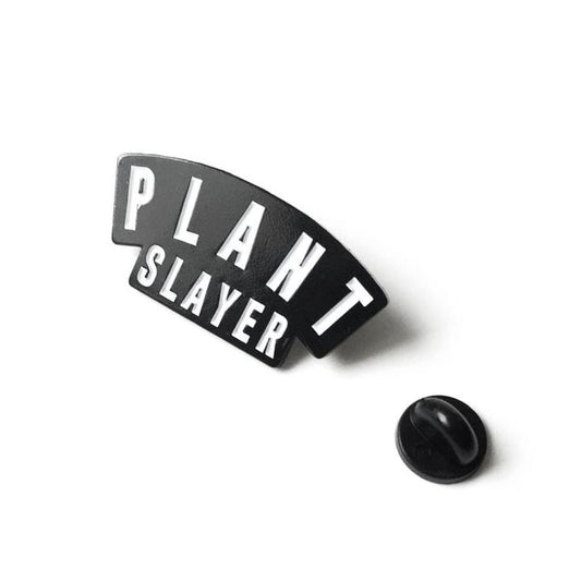 Plant Slayer Pin - The Grinning Goat