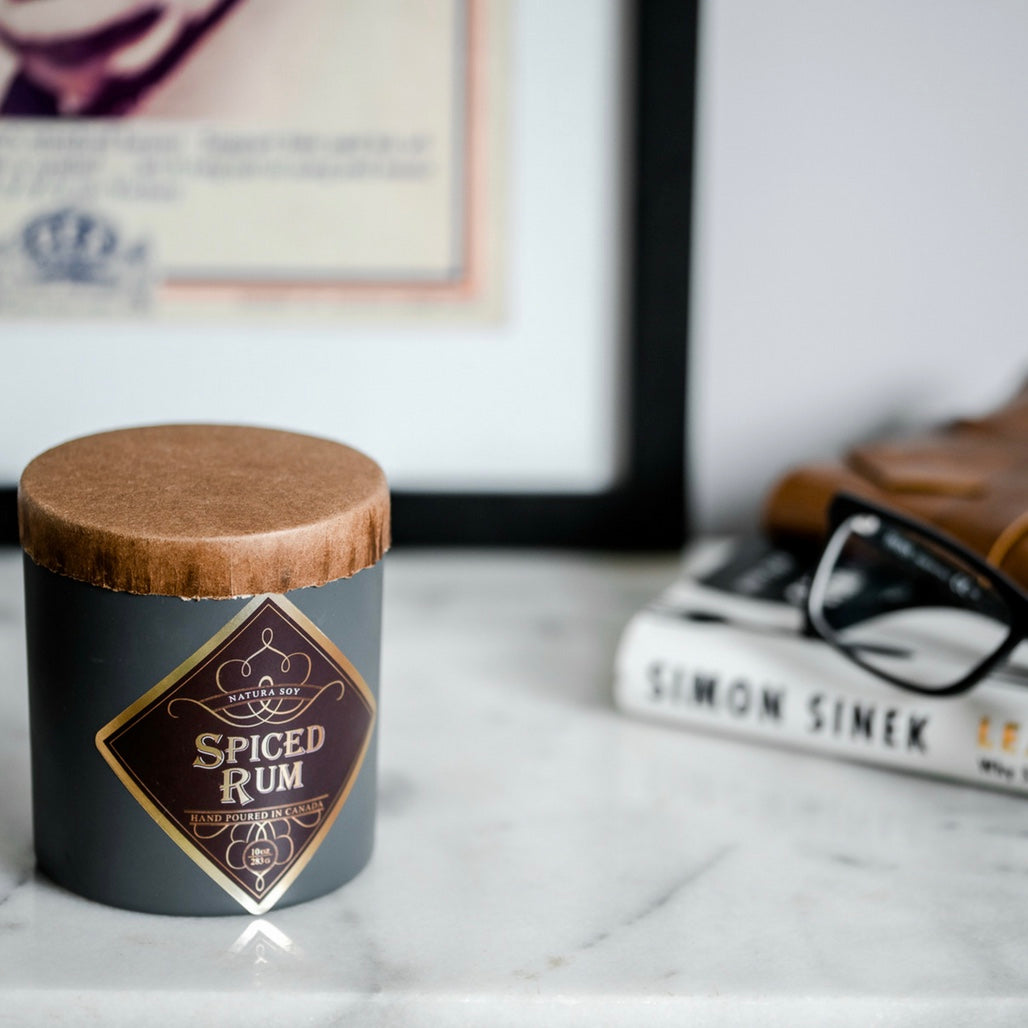 Spiced Rum Man Candle - The Grinning Goat