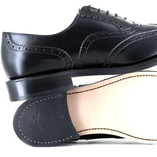 Montague Brogue - Black - The Grinning Goat