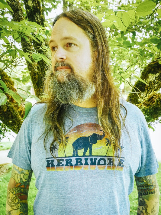 Herbivore Sunset Elephant Unisex Tee