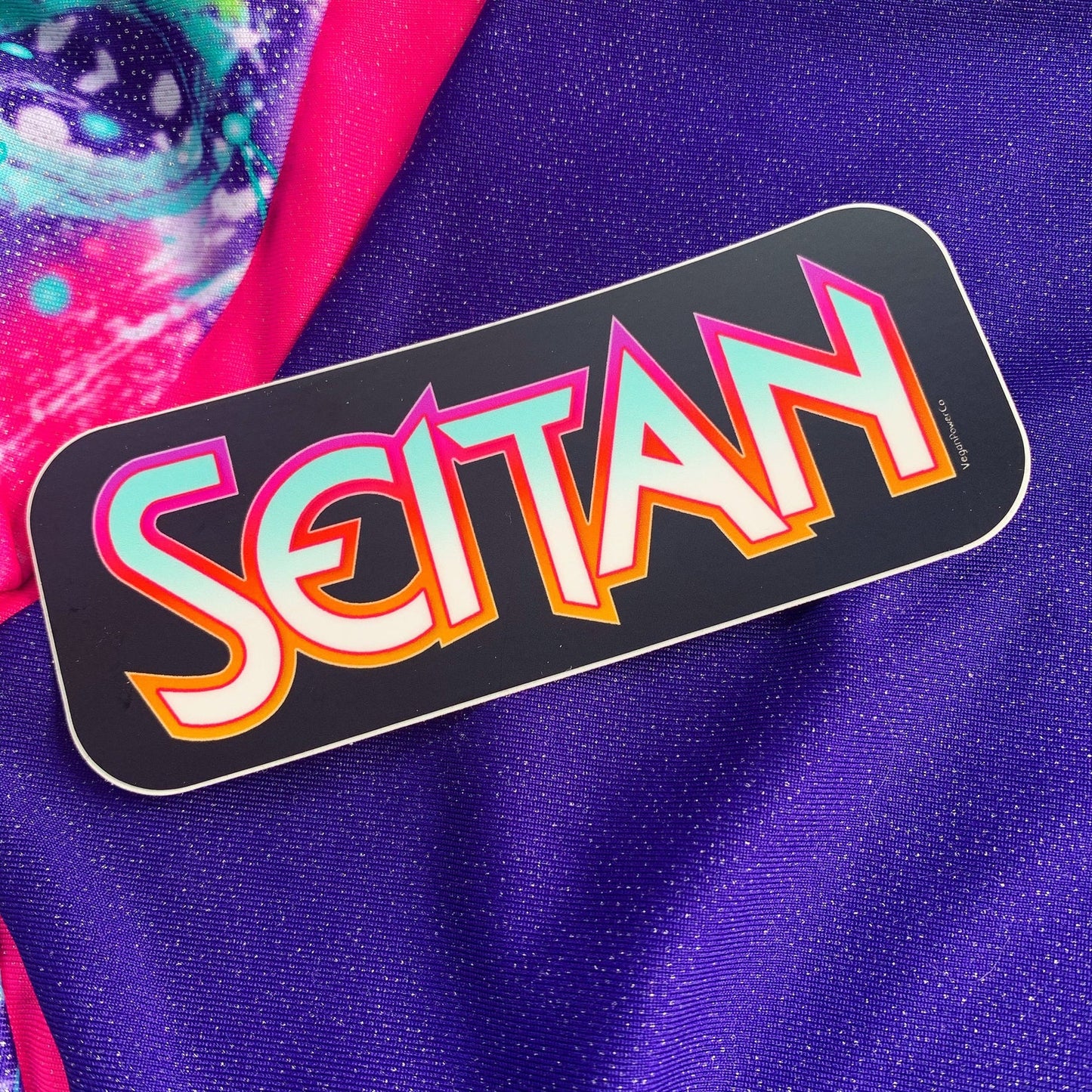 Seitan Sticker