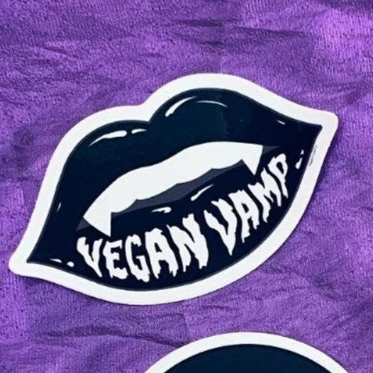 Vegan Vamp Sticker