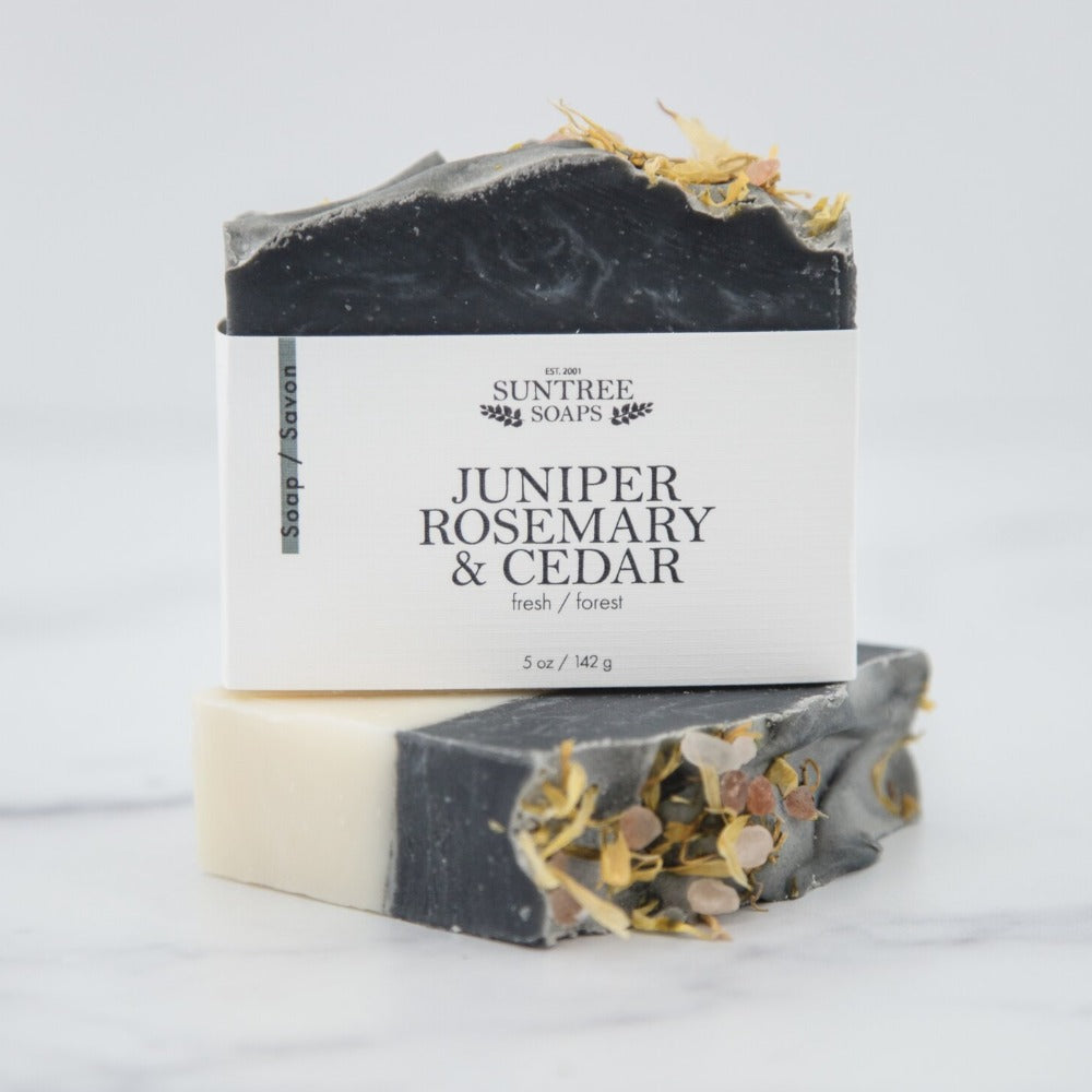 Juniper + Rosemary + Cedar Bar Soap