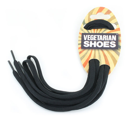 Flat Shoe Laces (6/7 Eye, 120cm) - Black