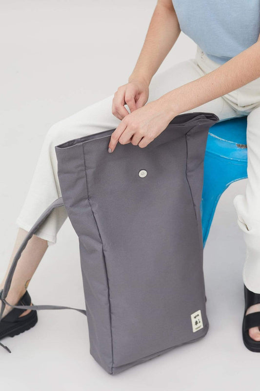 Roll Backpack - Grey
